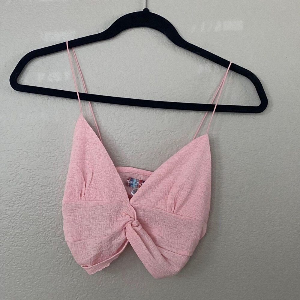 Urban Outfitters Pink Twist Front Camisole